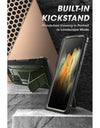 For Samsung Galaxy S21 Ultra Case 5G (2021 Release) UB Pro Full-Body Dual Layer Rugged Holster Kickstand with S Pen Slot