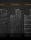 100% Natural Crocodile Leather Phone Case for iPhone 16 15 Pro Max 14 ProMax Pro 16 Plus 15Pro 16Pro 14Plus Luxury Cover