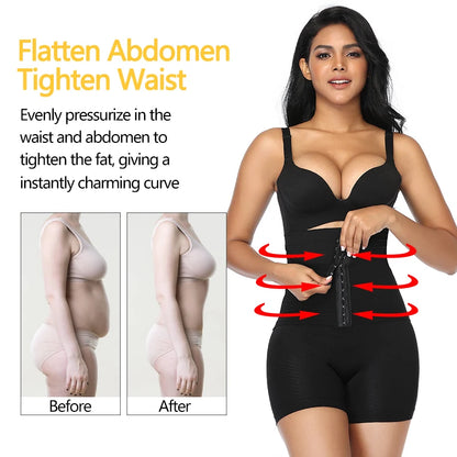 Women Shapewear High Waist Trainer Tummy Control Shorts Slimming Body Shaper Butt Lifter Safety Boyshorts Corrective Underwear