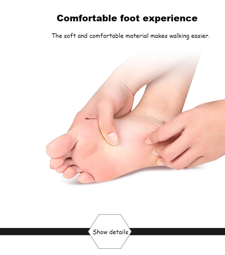 1Pair Flat Feet Arch Support Orthopedic Insoles For Shoes Pads Valgus Sports Insole Foot Inserts Accessories