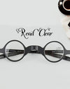 Folding Men's Reading Glasses Ultra Light Portable Ladies Round With Case Smart Glasses +3.5