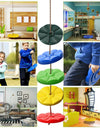 Swing Rope Swings Outdoor Children Swing Disc Seat Playground Hanging Garden Entertainment Activity Swings Chair