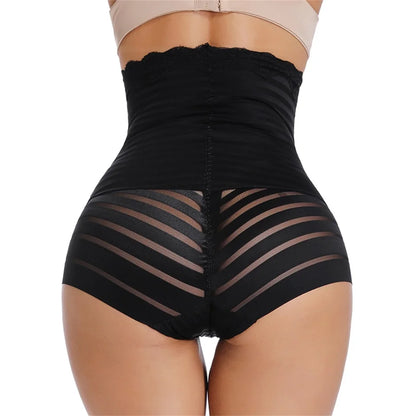 Women Body Shaper High Waist Briefs Slimming Underwear Butt Lifter Waist Trainer Tummy Control Panties Belly Girdle Panty