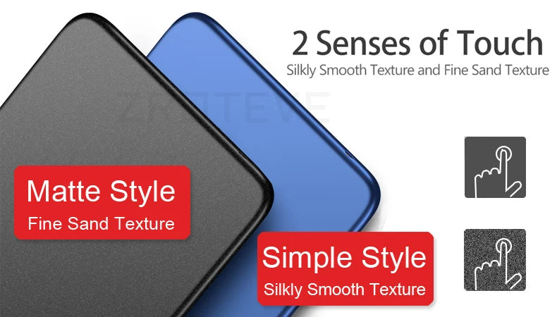 Zroteve Slim Matte Hard PC Case for Samsung Galaxy S26 Ultra / S25 Edge / S24 / S23 – Lightweight Protective Cover