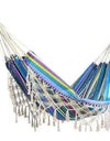 Hammock Boho Style Brazilian Macrame Fringed Deluxe Double Hammock Net Swing Chair Indoor Hanging Swing