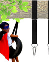Lighten Up Tree Swing Straps Hammock Polyester Hanging Rope Adjustable Swing Hooks Strap Garden Accessories Outdoor Family Camp