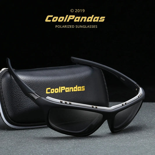 Square Polarized Tactical UV400 Mirror Sunglasses for Men Women Outdoor Driving Glasses