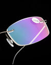 Men's Frame Prescription Glasses Blue Light Male Reading Glasses Titanium Eyeglasses Frame Old Glasses