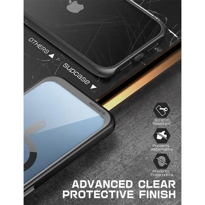 For iPhone 13 Pro Case 6.1 inch (2021) UB Mag Series Premium Hybrid Protective Clear Case Compatible with MagSafe