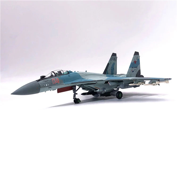 Russian Air Force Su-35 Fighter Aircraft Model
