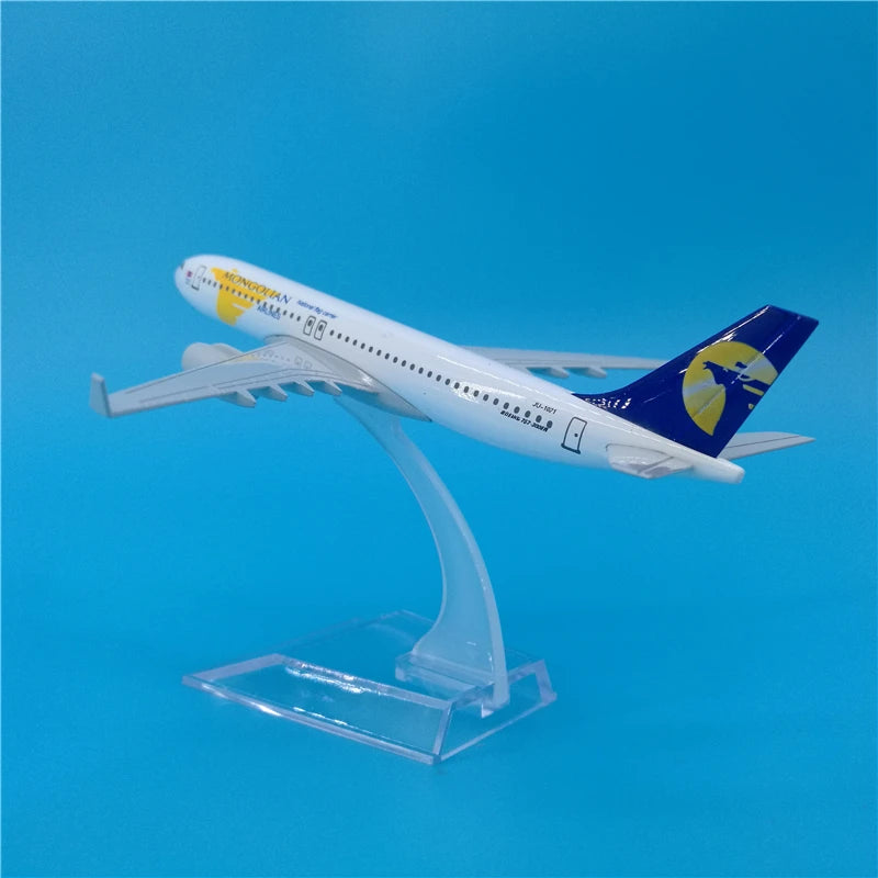 16CM MONGOLIAN Airlines Boeing 767 Aircraft Model