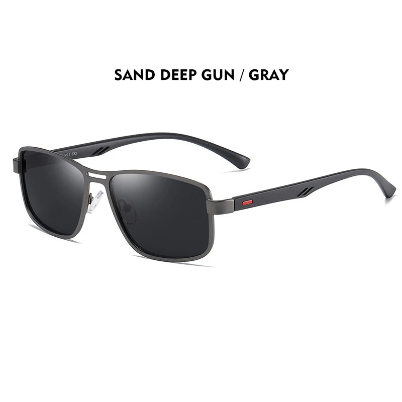 Top Polarized Square Sunglasses UV400 Anti-Glare Driving Fishing Glasses for Men Women