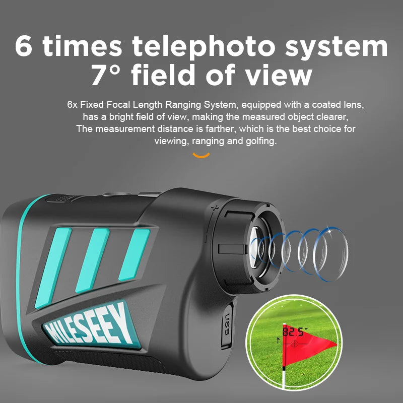 PF240 600M 800M Yd Golf Laser Rangefinder Mini Golf Rangefinder Sport Laser Measure Distance Meterfor Hunt Golf c