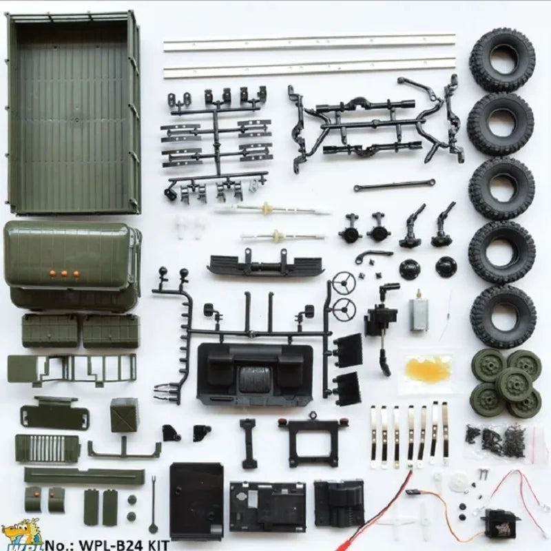 1 to 16 Scale 4WD Remote Control Military Off Road Truck
