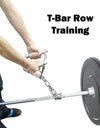 Meatl Gym Handle Double D Handles Heavy Removable Pull Down V Bar for Home Cable Machine Rowing T-bar Training Fitness Equipment