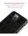 100% Natural Crocodile Leather Phone Case for iPhone 16 15 14 Pro Max 16Pro 15 Plus 15Pro 14Pro Luxury Back Cover