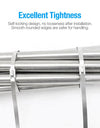 100Pcs 304#Stainless Steel Cable Ties 4.6mm Heavy Duty Self-Locking Cable Zip Tie Multi-Purpose Metal Exhaust Wrap Locking Ties