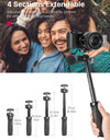 Metal Tripod With Arca Swiss Quick Release Plate Clamp Quick For DSLR SLR Camera Smartphone Live Tripod