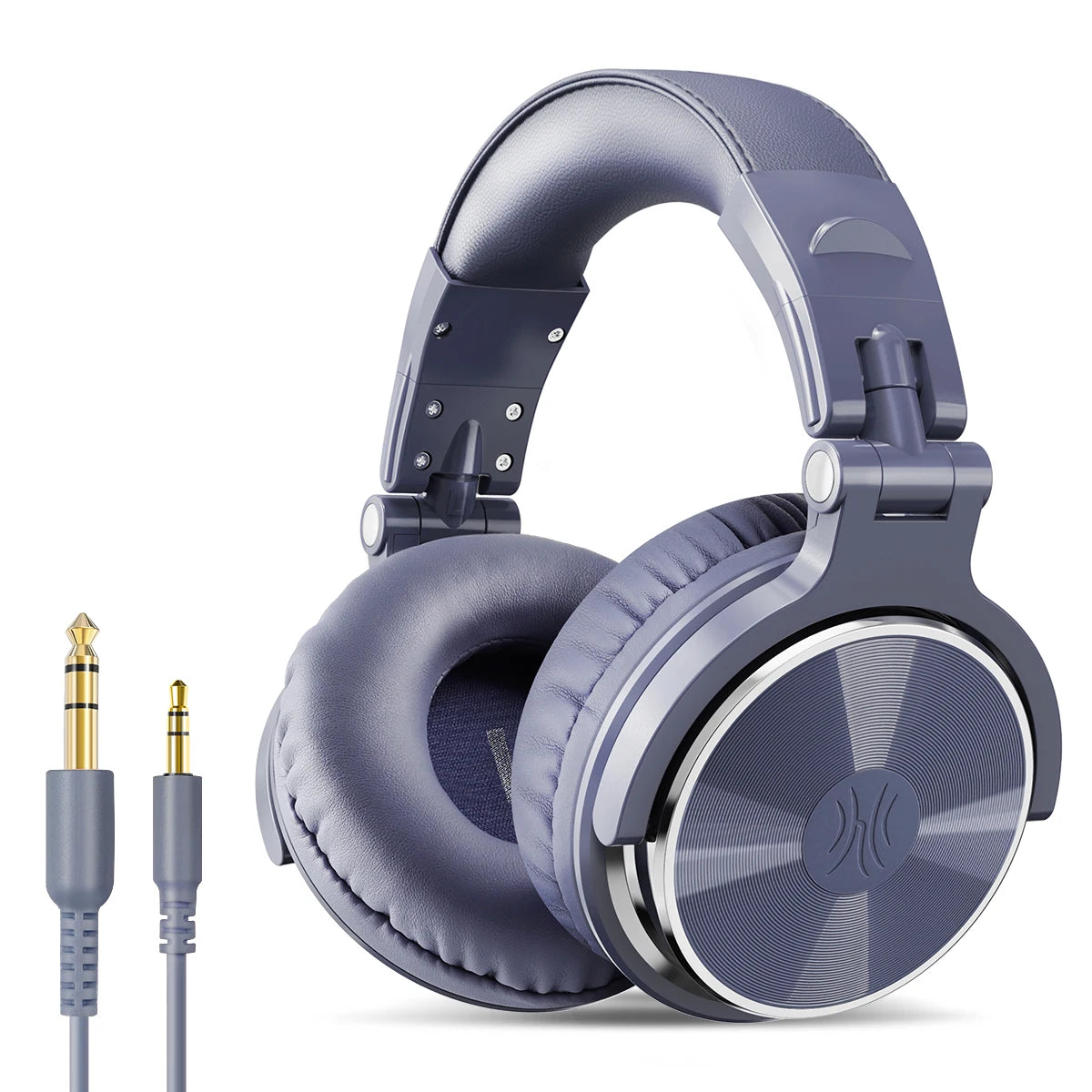 Professional DJ Headphones Over Ear Studio Monitor Headset With Microphone HIFI Wired Bass Gaming Headset For Phone