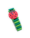 Kids Girl Colorful Wood Bracelets Children Elastic Watch Wristbands Child Toy Bracelet
