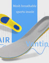 Memory Foam Insoles For Shoes Sole Mesh Deodorant Breathable Cushion Running Insoles For Feet Man Women Orthopedic Insoles