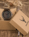 Fashion Wooden Watch Custom Quartz Watches Light Handmade Retro Accept