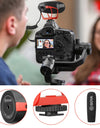 R Super-Cardioid Shotgun Microphone with TRRS & TRS Connectors for IOS Andrioid Smartphone DSLR Camera Camcorder