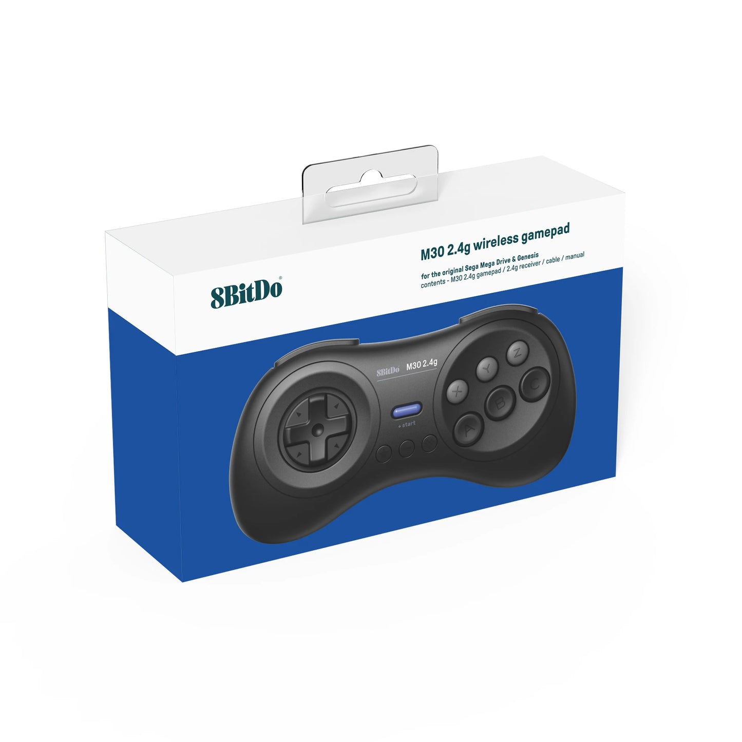 2.4GHz Wireless Retro Gaming Controller for Sega Genesis and Mega Drive