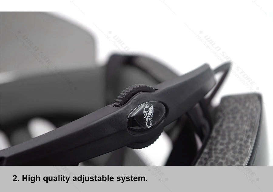 Ultralight Cycling Helmet With Protective Goggles For Road And MTB