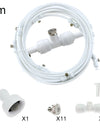 Water Fog Sprayer System Nebulizer Sprinkler Patio Cooling Mist System Garden Watering Irrigation Mister