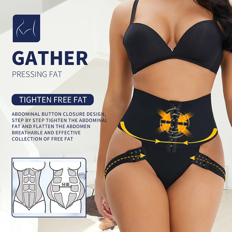 Cuff Tummy Trainer for Women Control Panties Booty Pulling Underwear Body Shaper Waist Trainer Corset Body Shapewear Plus Size