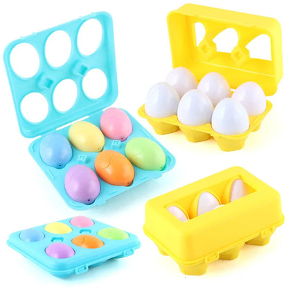 Montessori Games Baby toy Smart Egg Shape Match Puzzle For Kids  Baby Development Toy Educational Toy For Children 1 2 3 4 Year