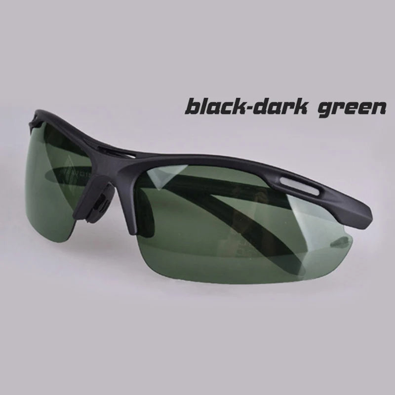 Ultralight Rimless Polarized UV400 Outdoor Sports Sunglasses for Men Women Driving Glasses