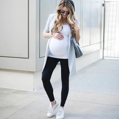 Maternity Leggings High Waist Belly Support Leggins for Pregnant Women Pregnancy Skinny Pants Body Shaping Postpartum Trousers