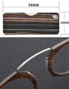 Pince-Nez Nose Clip Reading Glasses Magnifier Glasses Men Magnifying Portable Legless Glasses TR90 Portable with Box