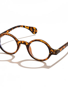 Reading Glasses For Men Blue Light Cut Computer Eyeglasses Frame Women Round Retro Men's Glasses Diopters +2