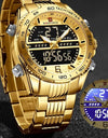Digital Sport Watch For Men Steel Waterproof Chronograph Clock Fashion Luminous Quartz Wrist watches Man