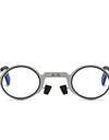 Metal Round Oval Square Presbyopia Folding Reading Glasses Men Anti-Blue Light Blocking Reader Computer Eyeglasses Frame