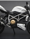 1/12 Streetfighter Alloy Sports Motorcycles Model Diecast Simulation Metal Racing Street Motorcycles Model Sound Light Gift