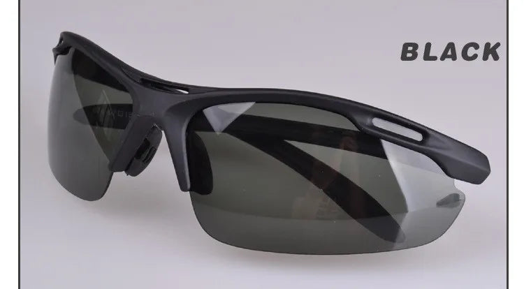 Ultralight Rimless Polarized UV400 Outdoor Sports Sunglasses for Men Women Driving Glasses