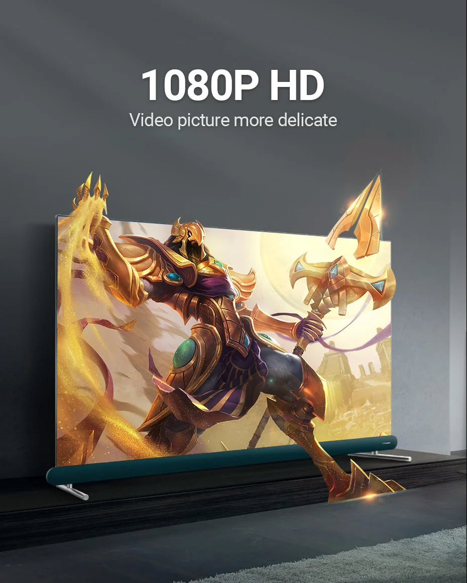 AV to HDMI Converter HDMI to RCA Video Adapter with Mini USB Power Cable for TV Box Projector  HDMI to AV