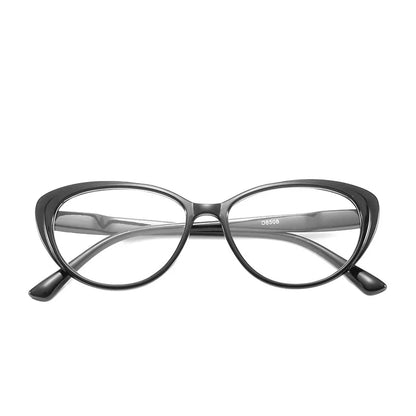 Retro Cat Eye Reading Glasses Elegant Round Presbyopic Eyewear Classic Spectacles Eyeglasses Female's Glasses+3.5+4.0