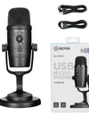USB Condenser Desktop Microphone For PC Computer Mobile Phone Singing Gaming Streaming Podcasting Recording Mic