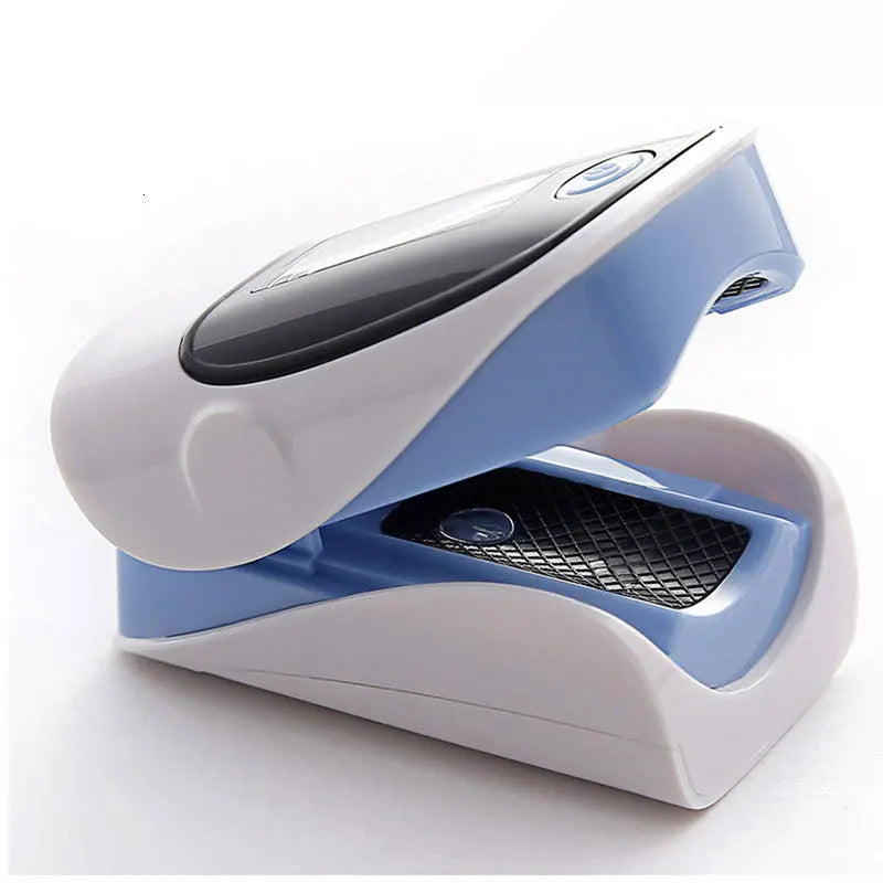 Finger Pulse Oximeter OLED Blood Oxygen Saturation Heart Rate Monitor Oxymeters Medical With Respiratory Digital Oximeter