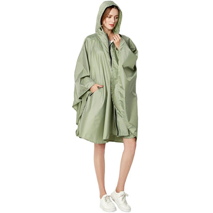 Women Breathable Raincoat Lightweight Rain Coat Poncho Ladies Waterproof Cloak Raincoats