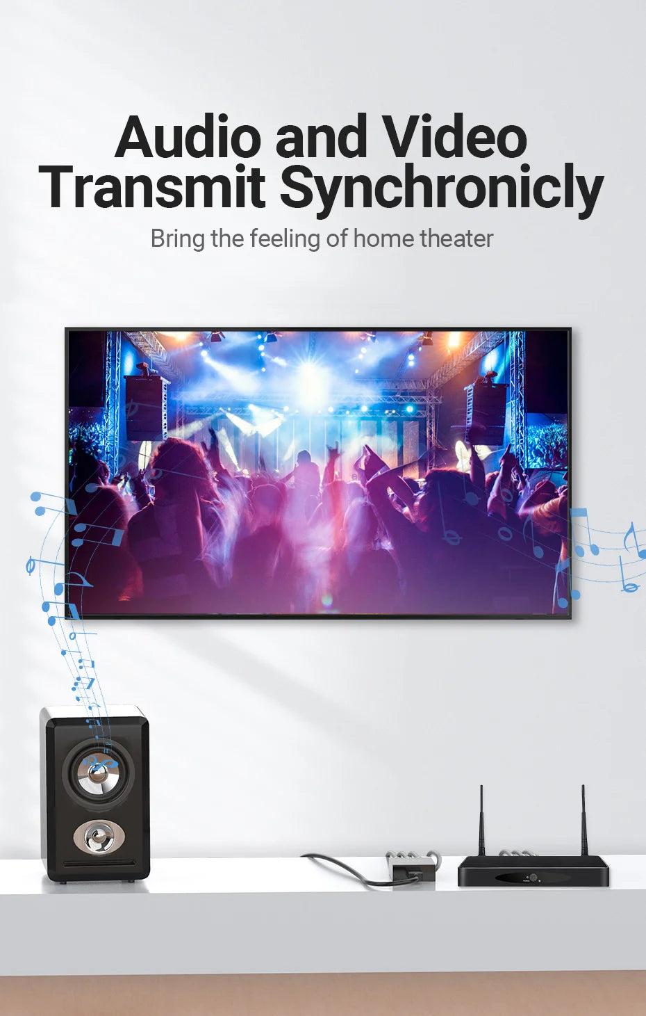 AV to HDMI Converter HDMI to RCA Video Adapter with Mini USB Power Cable for TV Box Projector  HDMI to AV