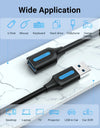 USB 3.0 Extension Cable USB 3.0 2.0 Cable Extender Data Cord for PC Smart TV Xbox One SSD Fast Speed USB Cable Extension