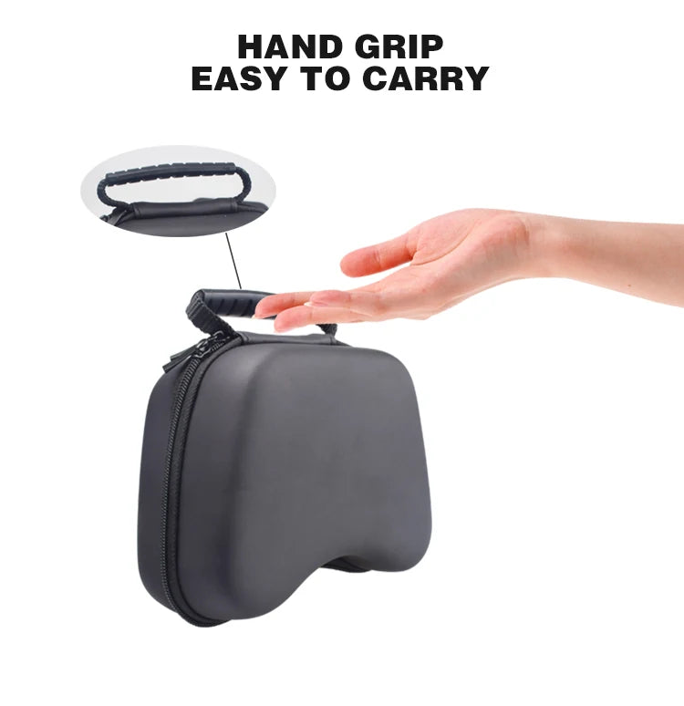 Portable Hard Carrying Case for Xbox, PS, and Switch Controllers – Travel Protective Storage Bag