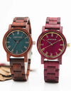 Watches for Women Luxury Casual Quartz Wristwatch Ladies Female Waterproof Party Mother's Day Gift Green sandalwood