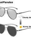 Photochromic Polarized Sunglasses for Men Day and Night Vision